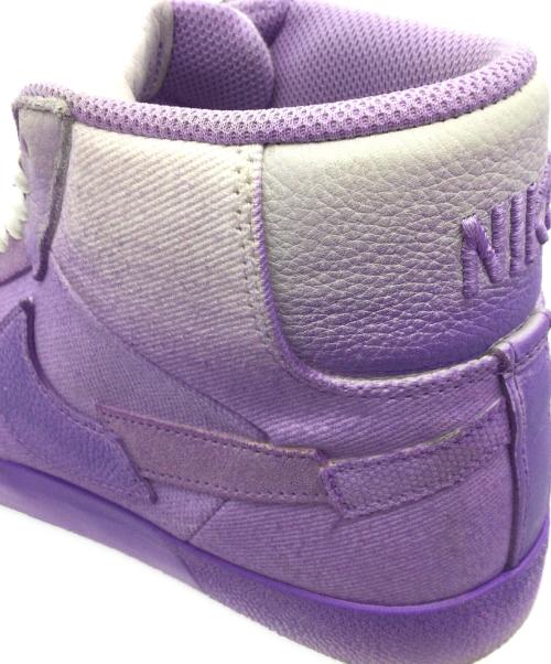 NIKE SB（ナイキエスビー）NIKE SB (ナイキエスビー) SB ZOOM BLAZER MID PRM パープル サイズ:US8.5、UK7.5、EUR42、cm26.5、BR40、CN265(2.5)の古着・服飾アイテム