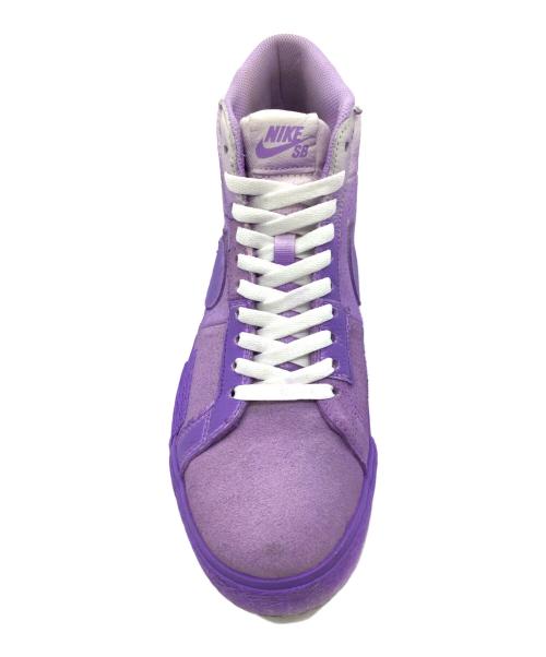 NIKE SB（ナイキエスビー）NIKE SB (ナイキエスビー) SB ZOOM BLAZER MID PRM パープル サイズ:US8.5、UK7.5、EUR42、cm26.5、BR40、CN265(2.5)の古着・服飾アイテム