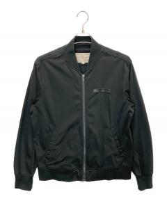 ワコマリア wacko maria MA-1 フライトジャケット ネイビー 中古・古着通販】WACKO MARIA (ワコマリア) バックプリント MA-1