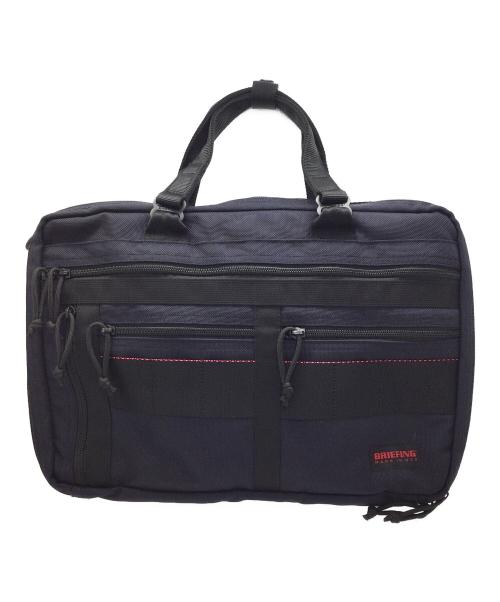 BRIEFING（ブリーフィング）BRIEFING (ブリーフィング) ブリーフケース ネイビー×ブラックの古着・服飾アイテム