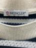 中古・古着 MONCLER (モンクレール) J10938C00017　半袖カットソー ネイビー×ホワイト サイズ:L：25000円