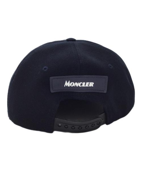 MONCLER（モンクレール）MONCLER (モンクレール) キャップ ネイビーの古着・服飾アイテム