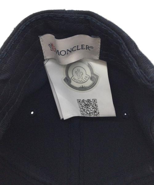 MONCLER（モンクレール）MONCLER (モンクレール) キャップ ネイビーの古着・服飾アイテム