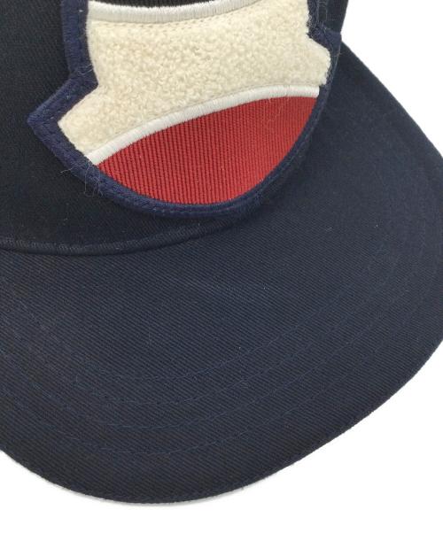 MONCLER（モンクレール）MONCLER (モンクレール) キャップ ネイビーの古着・服飾アイテム
