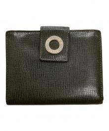 CELINE（セリーヌ）の古着「サークルロゴウォレット」｜オリーブ