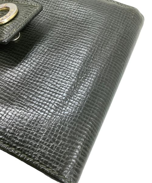 CELINE（セリーヌ）CELINE (セリーヌ) サークルロゴウォレット オリーブの古着・服飾アイテム