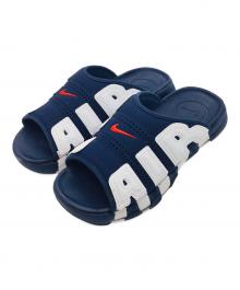 NIKE（ナイキ）の古着「Nike Air More Uptempo Slide」｜ネイビー×ホワイト