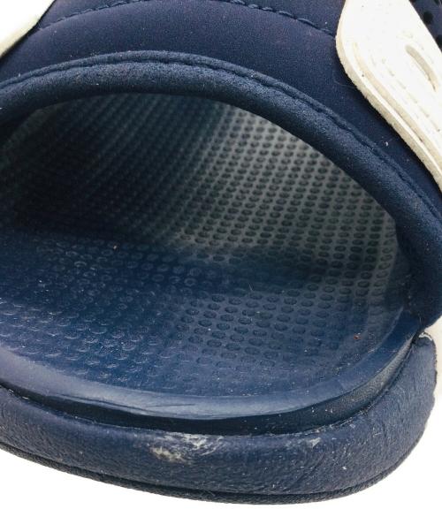 NIKE（ナイキ）NIKE (ナイキ) Nike Air More Uptempo Slide ネイビー×ホワイト サイズ:US11、UK10、EUR45、cm29、BR43、CN290の古着・服飾アイテム