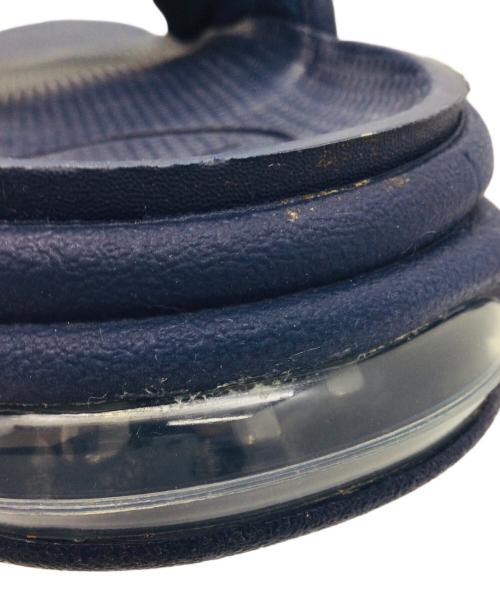 NIKE（ナイキ）NIKE (ナイキ) Nike Air More Uptempo Slide ネイビー×ホワイト サイズ:US11、UK10、EUR45、cm29、BR43、CN290の古着・服飾アイテム