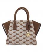 MICHAEL KORSマイケル・コース）の古着「2WAYバッグ」｜ブラウン×ホワイト