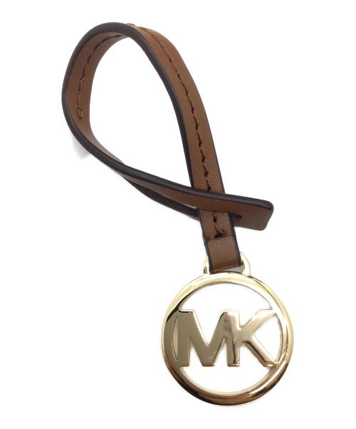 MICHAEL KORS（マイケル・コース）MICHAEL KORS (マイケル・コース) 2WAYバッグ ブラウン×ホワイトの古着・服飾アイテム