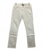 BURBERRY BLACK LABELバーバリーブラックレーベル）の古着「パンツ」｜ホワイト