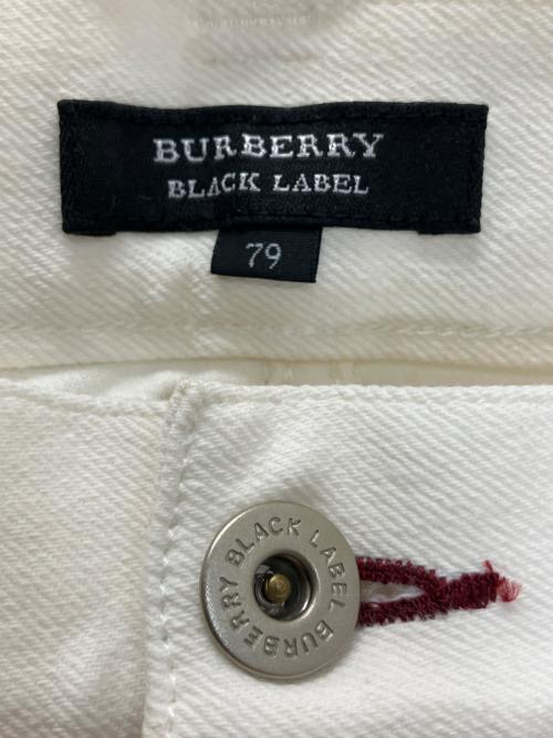 BURBERRY BLACK LABEL（バーバリーブラックレーベル）BURBERRY BLACK LABEL (バーバリーブラックレーベル) パンツ ホワイト サイズ:79cmの古着・服飾アイテム