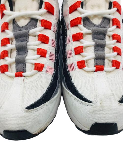 NIKE（ナイキ）NIKE (ナイキ) Air Max 95 ホワイト×ブラック サイズ:US10.5、UK9.5、EU44.5、CM28.5、BR42.5、CN285(2.5)の古着・服飾アイテム