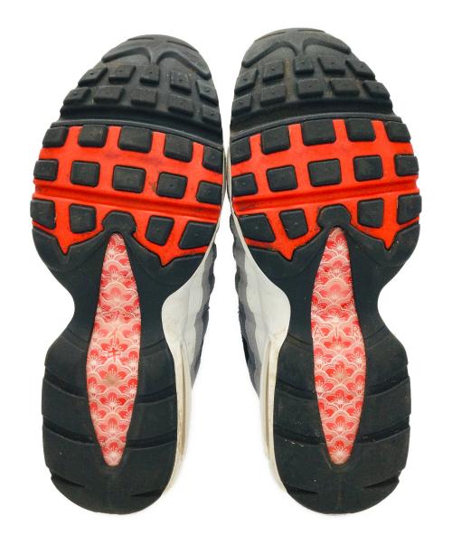 NIKE（ナイキ）NIKE (ナイキ) Air Max 95 ホワイト×ブラック サイズ:US10.5、UK9.5、EU44.5、CM28.5、BR42.5、CN285(2.5)の古着・服飾アイテム