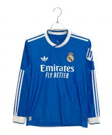 adidas（アディダス）の古着「JP3925　ゲームシャツ」｜ブルー×ホワイト