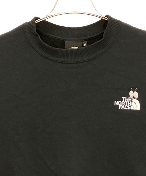 THE NORTH FACE（ザ ノース フェイス）THE NORTH FACE (ザ ノース フェイス) NT12646 クルーネックスウェット ブラック サイズ:Mの古着・服飾アイテム