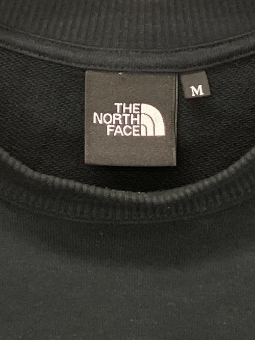 THE NORTH FACE（ザ ノース フェイス）THE NORTH FACE (ザ ノース フェイス) NT12646 クルーネックスウェット ブラック サイズ:Mの古着・服飾アイテム