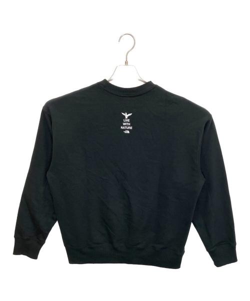 THE NORTH FACE（ザ ノース フェイス）THE NORTH FACE (ザ ノース フェイス) NT12646 クルーネックスウェット ブラック サイズ:Mの古着・服飾アイテム