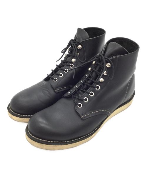 RED WING（レッドウィング）RED WING (レッドウィング) 6-inch Classic Round 8165 ブラック サイズ:USA8 1/2、UK7 1/2、EUR41.5、CM26.5の古着・服飾アイテム