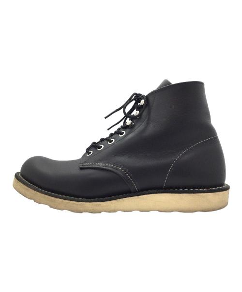 RED WING（レッドウィング）RED WING (レッドウィング) 6-inch Classic Round 8165 ブラック サイズ:USA8 1/2、UK7 1/2、EUR41.5、CM26.5の古着・服飾アイテム