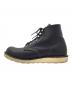 RED WING (レッドウィング) 6-inch Classic Round 8165 ブラック サイズ:USA8 1/2、UK7 1/2、EUR41.5、CM26.5：20000円