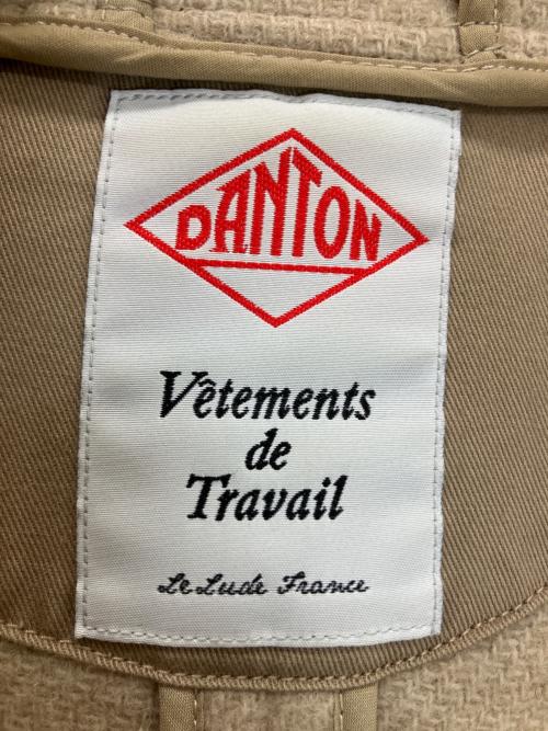 DANTON（ダントン）DANTON (ダントン) JD-8458　ウールモッザジャケット ベージュ サイズ:Sの古着・服飾アイテム