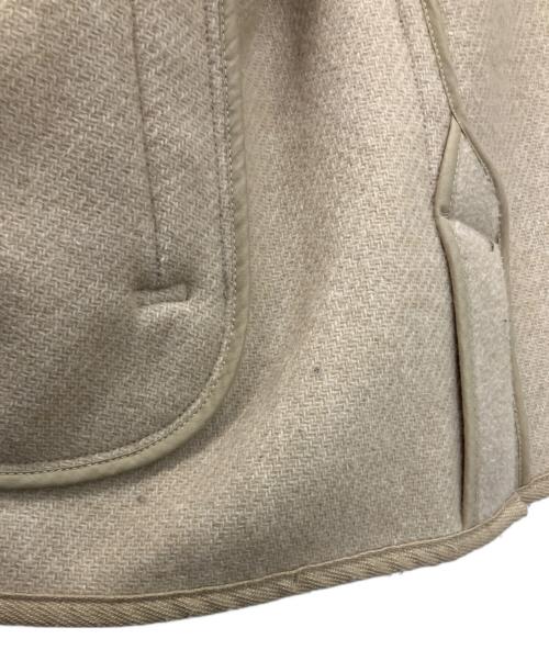 DANTON（ダントン）DANTON (ダントン) JD-8458　ウールモッザジャケット ベージュ サイズ:Sの古着・服飾アイテム