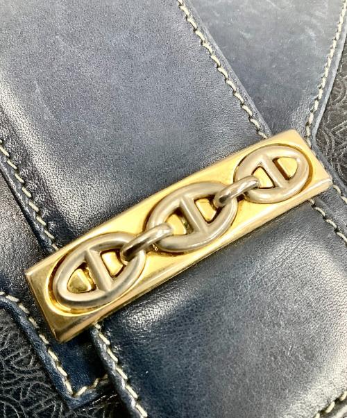 GUCCI（グッチ）GUCCI (グッチ) ショルダーバッグ ブルーの古着・服飾アイテム