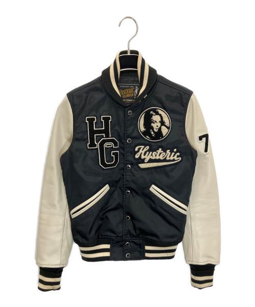 Hysteric Glamour（ヒステリックグラマー）Hysteric Glamour (ヒステリックグラマー) 0151AB06　スタジャン ブラック×ベージュ サイズ:Sの古着・服飾アイテム
