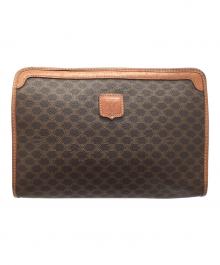 CELINE（セリーヌ）の古着「クラッチバッグ」｜ブラウン