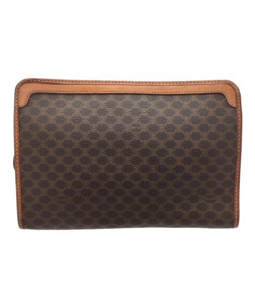 CELINE（セリーヌ）CELINE (セリーヌ) クラッチバッグ ブラウンの古着・服飾アイテム