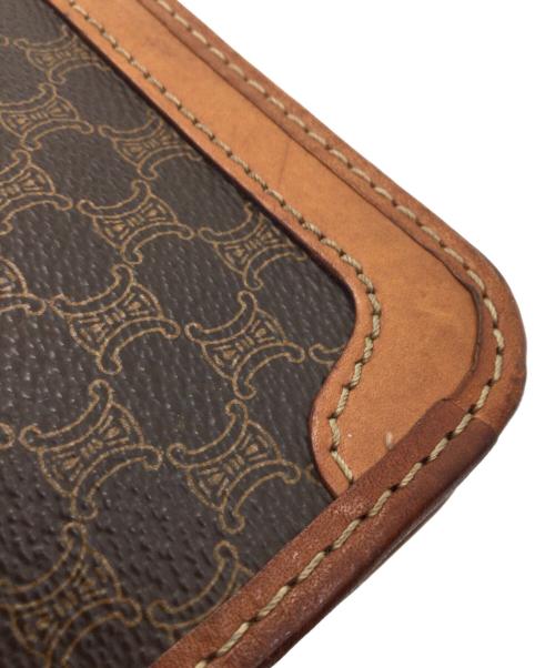 CELINE（セリーヌ）CELINE (セリーヌ) クラッチバッグ ブラウンの古着・服飾アイテム