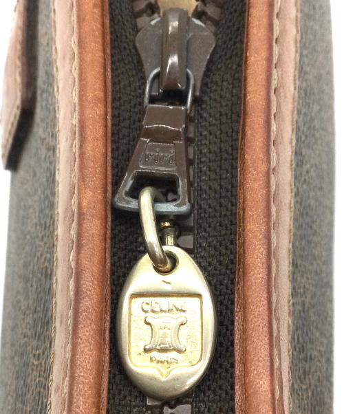 CELINE（セリーヌ）CELINE (セリーヌ) クラッチバッグ ブラウンの古着・服飾アイテム
