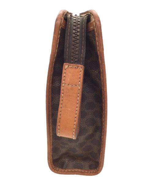 CELINE（セリーヌ）CELINE (セリーヌ) クラッチバッグ ブラウンの古着・服飾アイテム