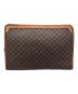 CELINE (セリーヌ) クラッチバッグ ブラウン：10000円