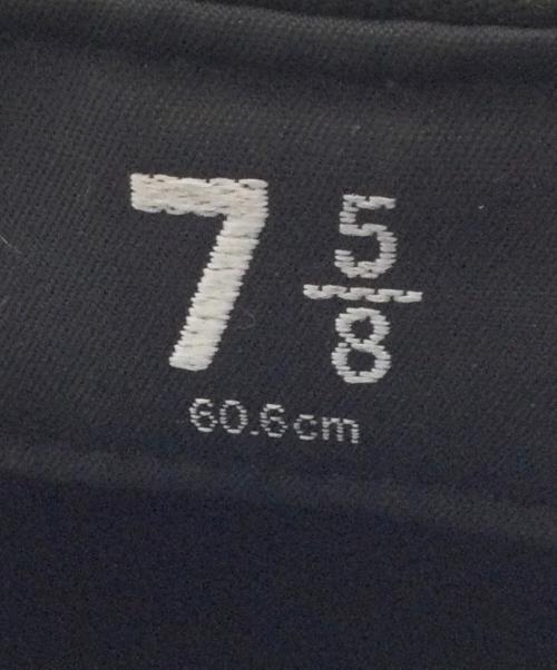 New Era（ニューエラ）New Era (ニューエラ) 59FIFTY ブラック×ブルー サイズ:7 5/8、60.6cmの古着・服飾アイテム