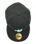 中古・古着 New Era (ニューエラ) 59FIFTY ブラック×ブルー サイズ:7 5/8、60.6cm：6000円