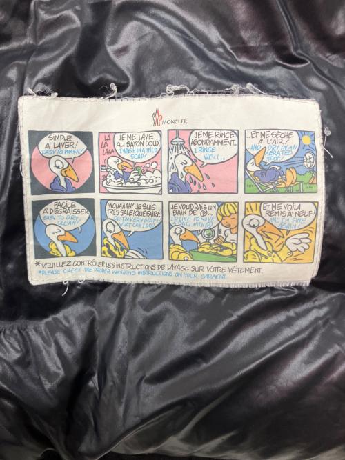 MONCLER（モンクレール）MONCLER (モンクレール) 122-091-40338-05 ダウンジャケット ブラック サイズ:1の古着・服飾アイテム