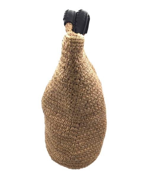 HELEN KAMINSKI（ヘレンカミンスキー）HELEN KAMINSKI (ヘレンカミンスキー) カゴバッグ ベージュの古着・服飾アイテム