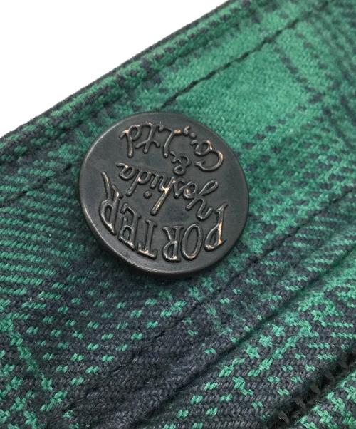 PORTER（ポーター）PORTER (ポーター) リバーシブルトートバッグ グリーンの古着・服飾アイテム