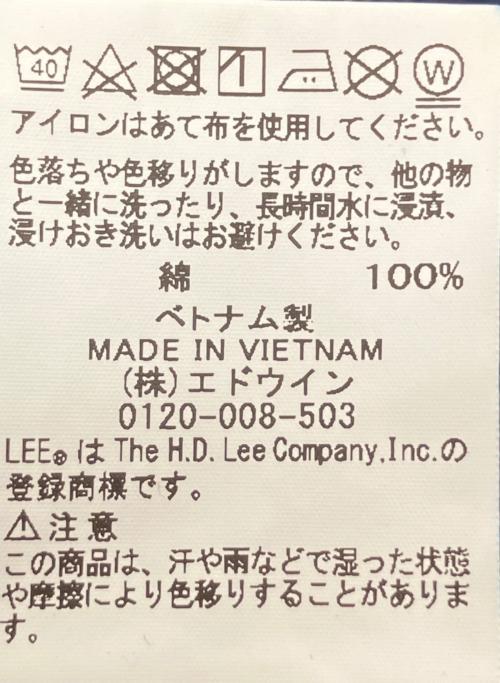 LEE（リー）LEE (リー) LM7213 オールインワン インディゴ サイズ:XSの古着・服飾アイテム