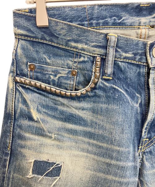 Hysteric Glamour（ヒステリックグラマー）Hysteric Glamour (ヒステリックグラマー) 4AP-2101　デニムパンツ インディゴ サイズ:28の古着・服飾アイテム