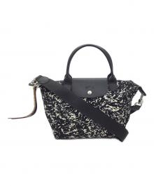 LONGCHAMP（ロンシャン）の古着「2WAYバッグ」｜ブラック