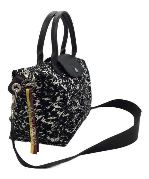 LONGCHAMP（ロンシャン）LONGCHAMP (ロンシャン) 2WAYバッグ ブラックの古着・服飾アイテム