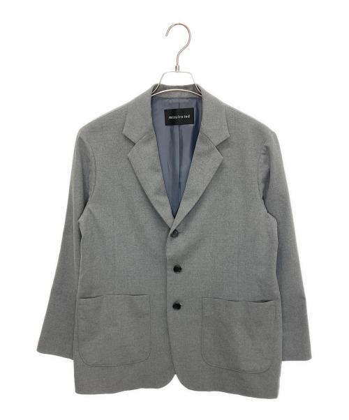 mizuiro-ind（ミズイロインド）mizuiro-ind (ミズイロインド) ジャケット グレー サイズ:ｻｲｽﾞ記載無しの古着・服飾アイテム