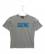 DIESELディーゼル）の古着「半袖カットソー」｜グレー