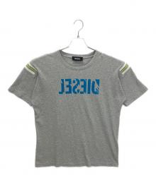 DIESEL（ディーゼル）の古着「半袖カットソー」｜グレー