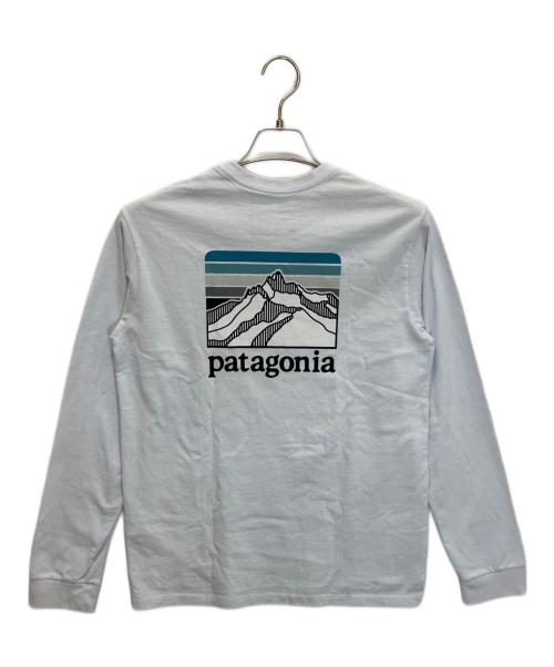 Patagonia（パタゴニア）Patagonia (パタゴニア) 長袖カットソー スカイブルー サイズ:Sの古着・服飾アイテム
