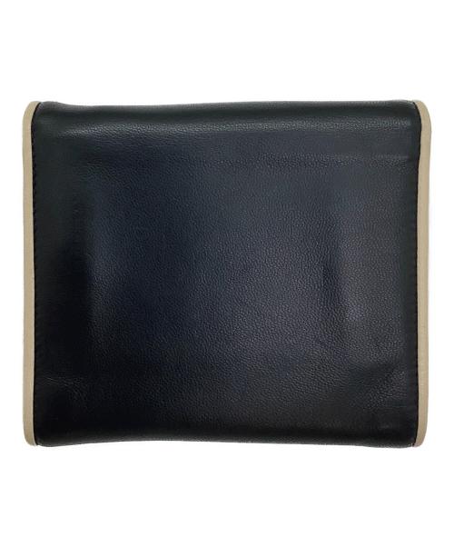 LOEWE（ロエベ）LOEWE (ロエベ) 3つ折り財布 ネイビー×グレーの古着・服飾アイテム